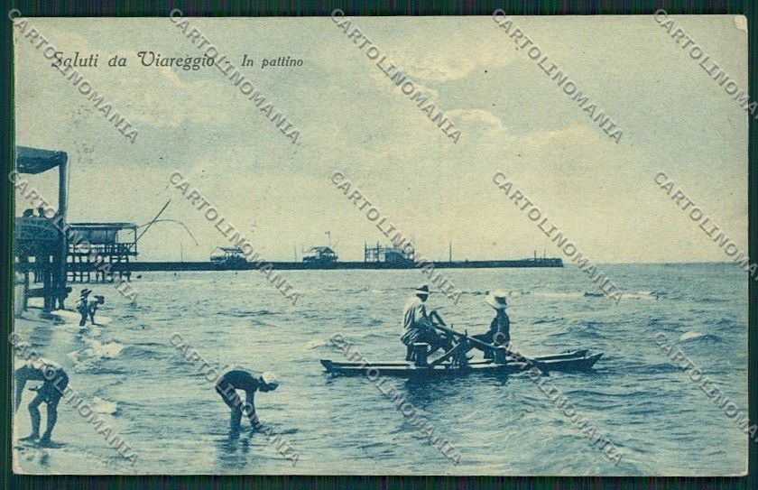 Lucca Viareggio cartolina QQ2769 – fronte