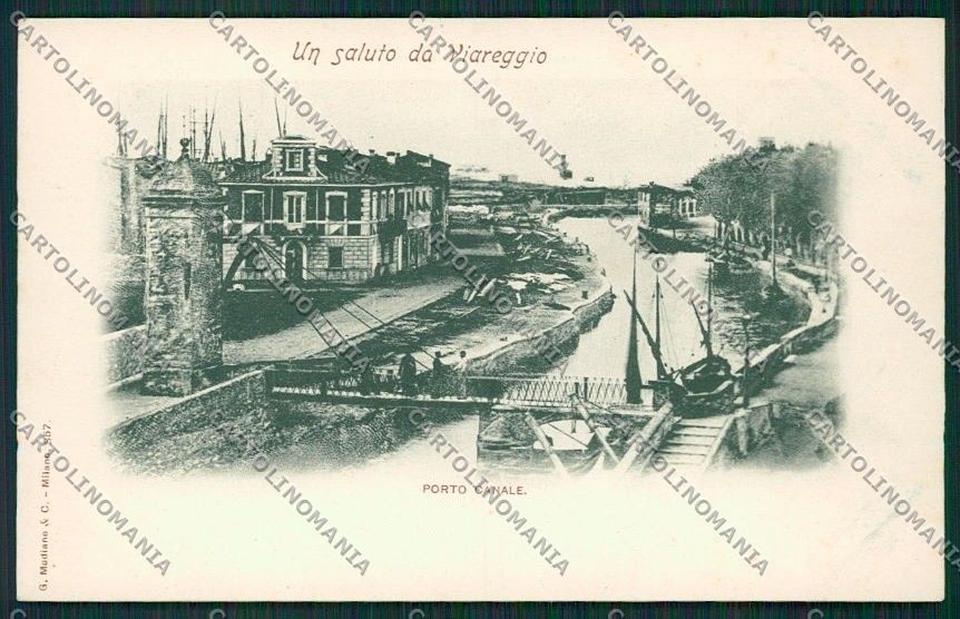 Lucca Viareggio cartolina QQ2796 – fronte
