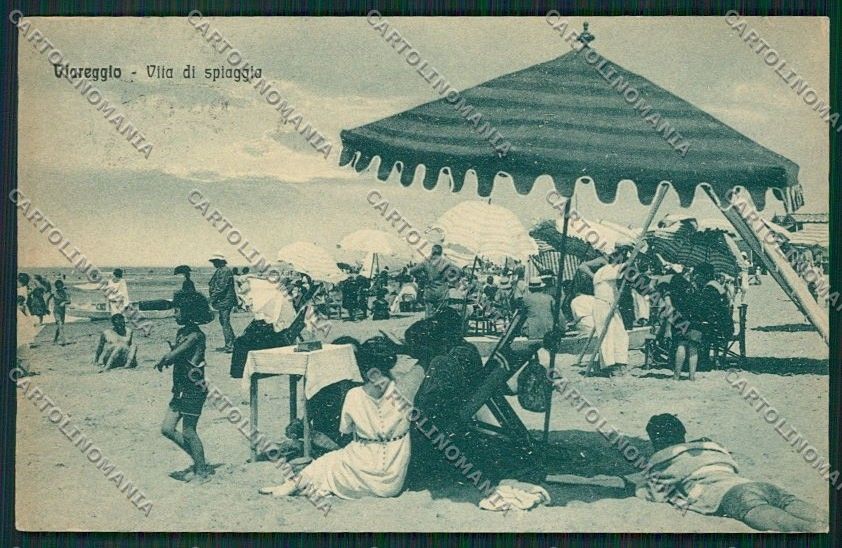 Lucca Viareggio cartolina QQ2802 – fronte