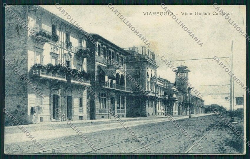 Lucca Viareggio PIEGA cartolina QQ2803 – fronte
