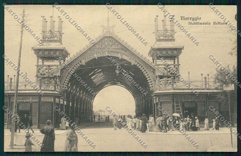 Lucca Viareggio cartolina QQ2808 – fronte