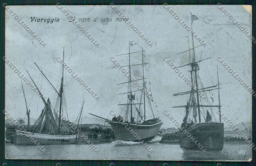 Lucca Viareggio Alterocca 6286 Veliero cartolina QQ2812 – fronte