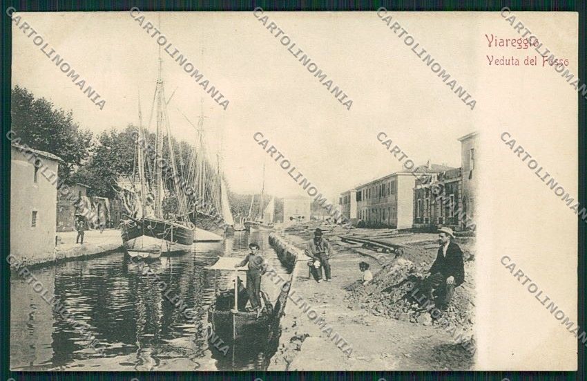 Lucca Viareggio cartolina QQ2825 – fronte