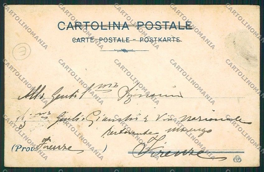 Lucca Viareggio cartolina QQ2835 – retro