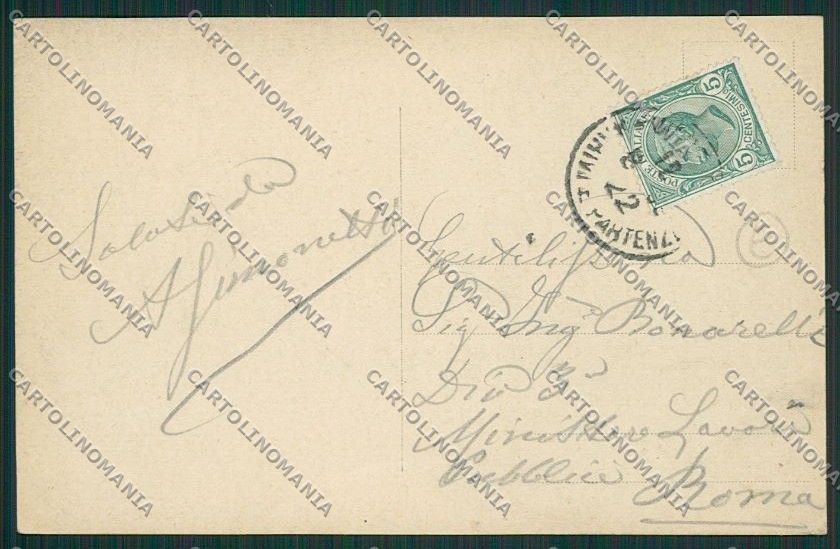 Lucca Viareggio cartolina QQ2836 – retro