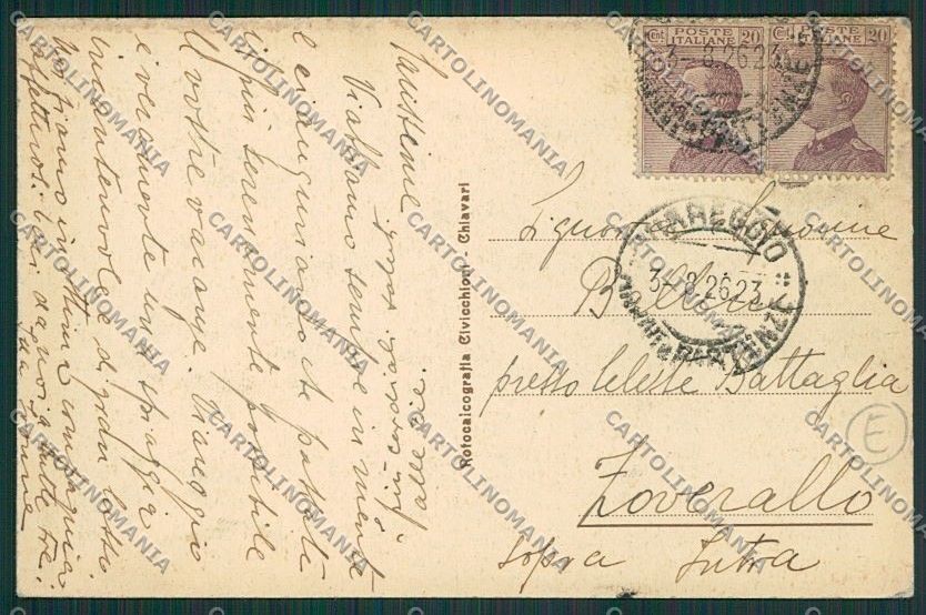 Lucca Viareggio ABRASA cartolina QQ2845 – retro