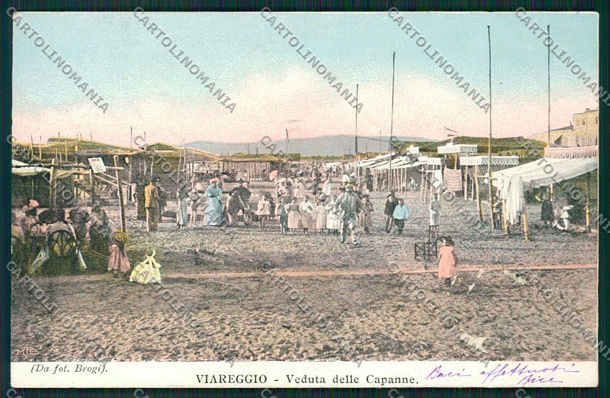 Lucca Viareggio ABRASA cartolina QQ2846 – fronte