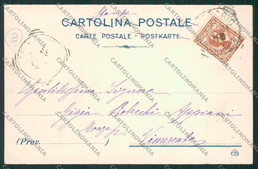 Lucca Viareggio ABRASA cartolina QQ2846 – retro