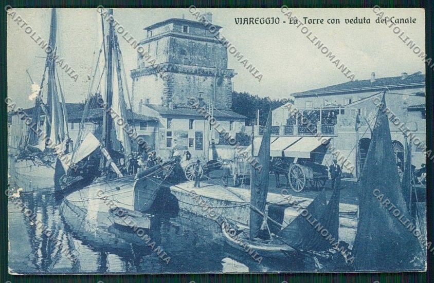 Lucca Viareggio cartolina QQ2851 – fronte