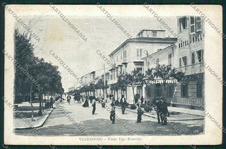 Lucca Viareggio cartolina QQ2860 – fronte