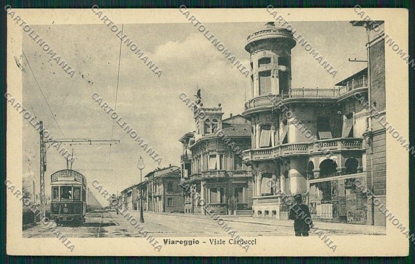 Lucca Viareggio Tram cartolina QQ2862 – fronte