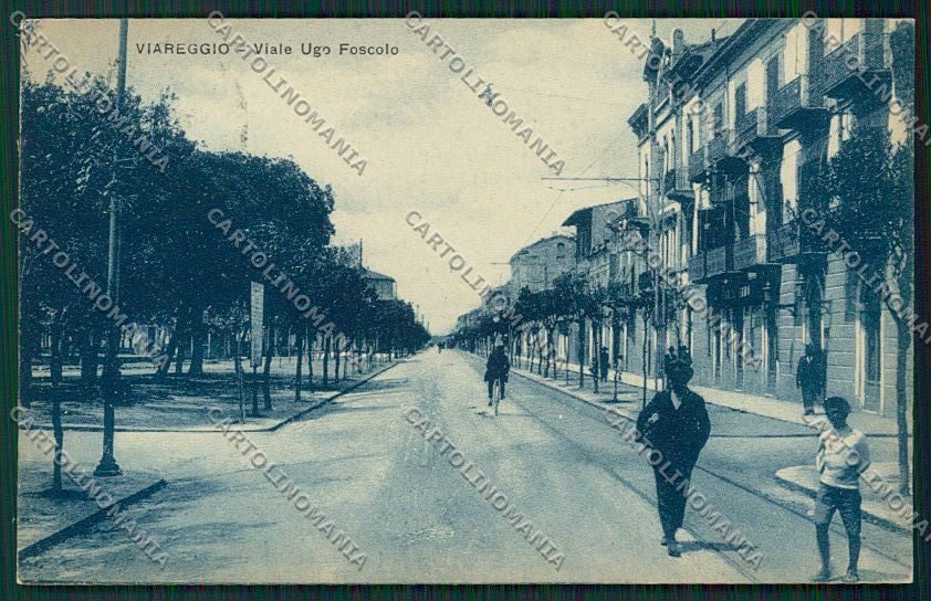 Lucca Viareggio cartolina QQ2866 – fronte