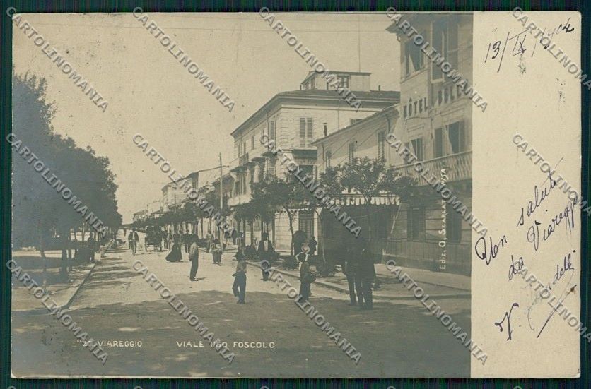 Lucca Viareggio Foto cartolina QQ2872 – fronte