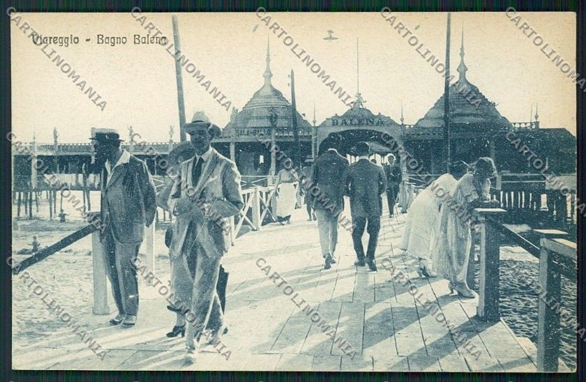 Lucca Viareggio cartolina QQ2873 – fronte