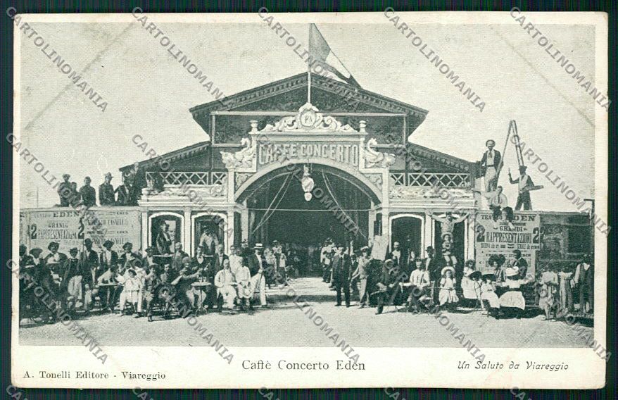 Lucca Viareggio cartolina QQ2875 – fronte