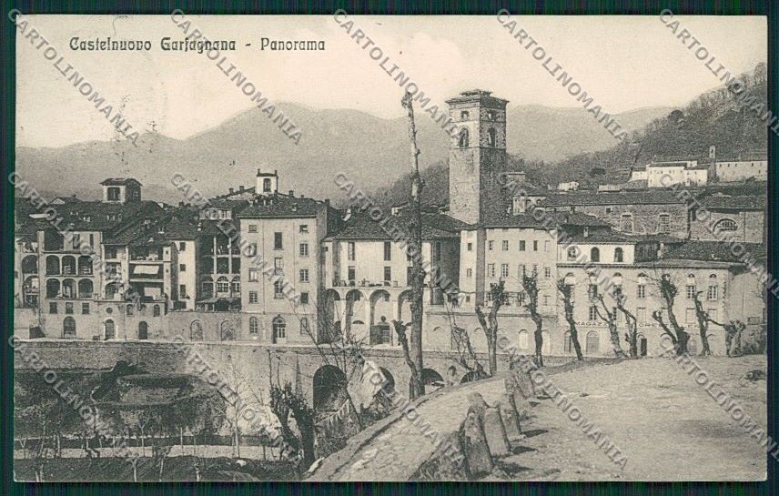 Lucca Castelnuovo Garfagnana cartolina QQ2882 – fronte