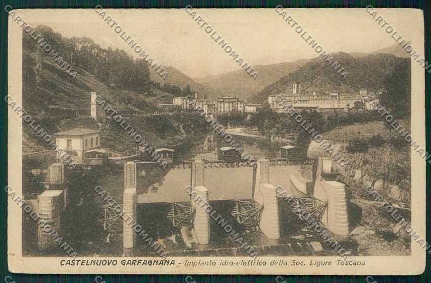 Lucca Castelnuovo Garfagnana Diga cartolina QQ2883 – fronte