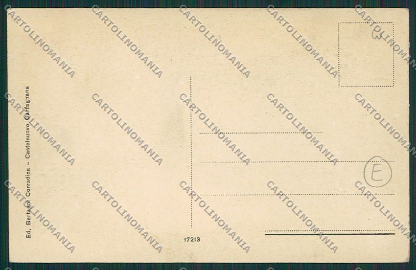 Lucca Castelnuovo Garfagnana Diga cartolina QQ2896 – retro