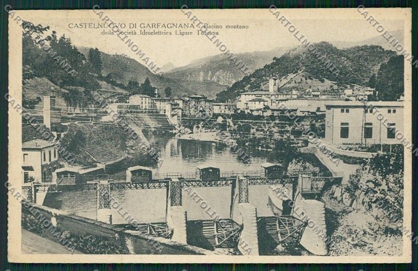 Lucca Castelnuovo Garfagnana Diga cartolina QQ2903 – fronte