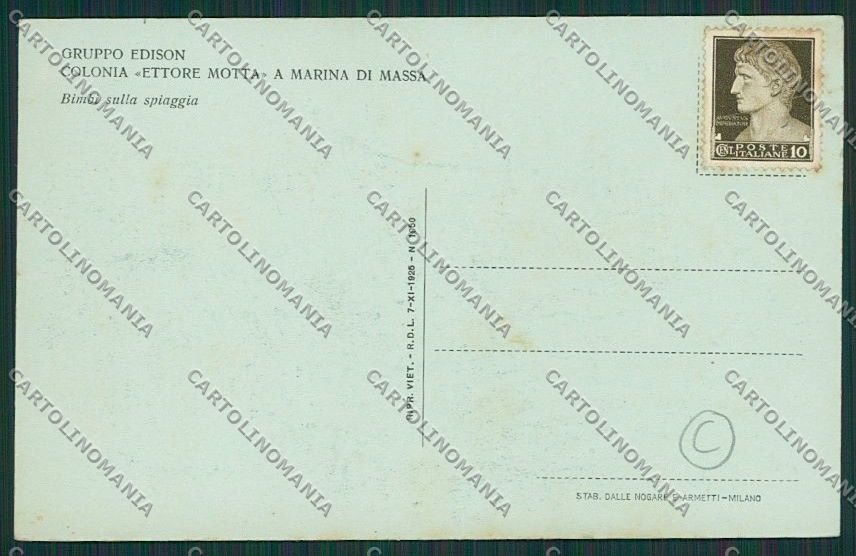 Massa Marina di ABRASA cartolina QQ2915 – retro