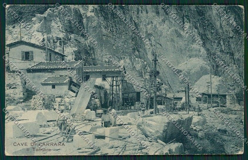 Massa Cave Marmo Torrione cartolina QQ2936 – fronte