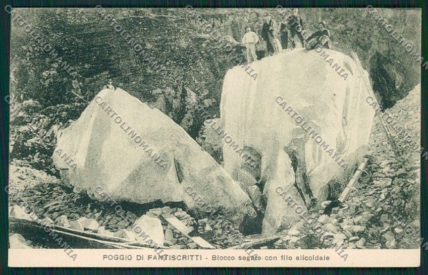 Massa Cave Marmo Poggio Fantiscritti cartolina QQ2946 – fronte