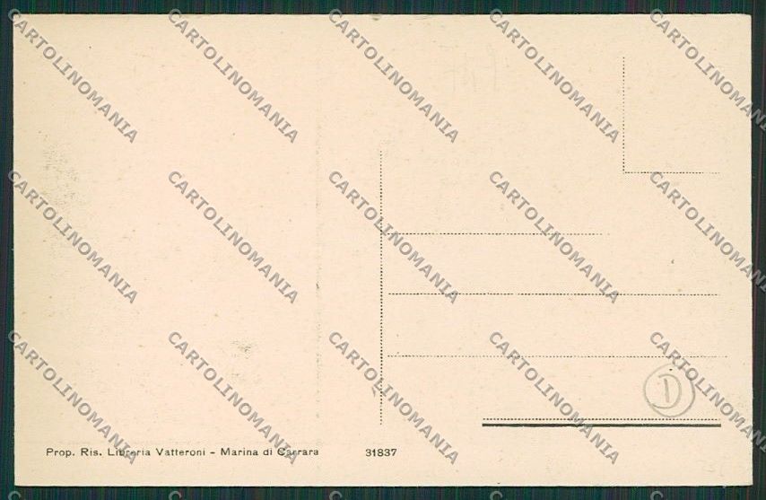 Massa Cave Marmo FORO cartolina QQ2952 – retro