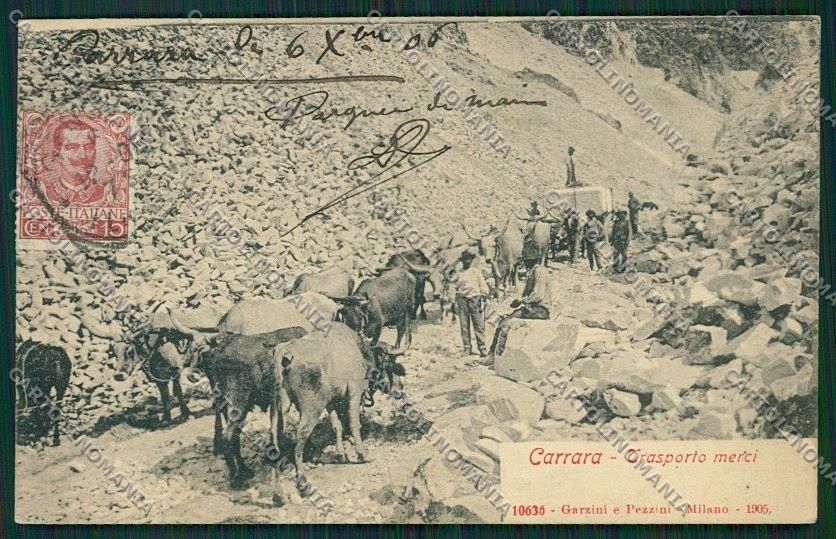 Massa Cave Marmo cartolina QQ2965 – fronte
