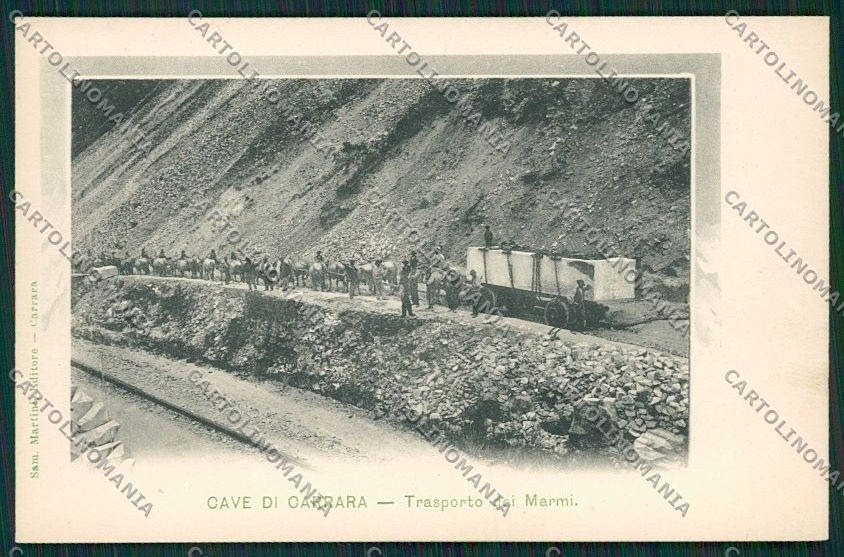 Massa Cave Marmo cartolina QQ2968 – fronte