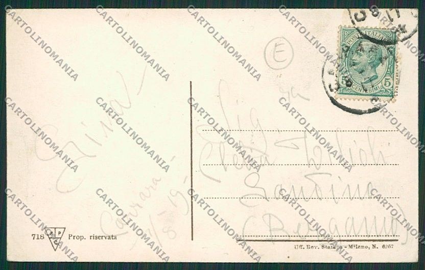 Massa Cave Marmo PIEGHINE cartolina QQ2969 – retro