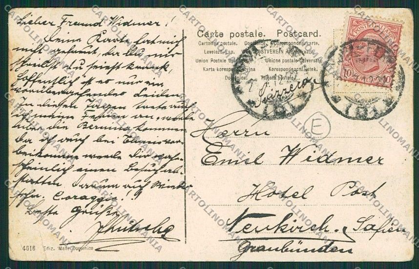 Massa Cave Marmo Ravaccione PIEGHINE cartolina QQ2976 – retro