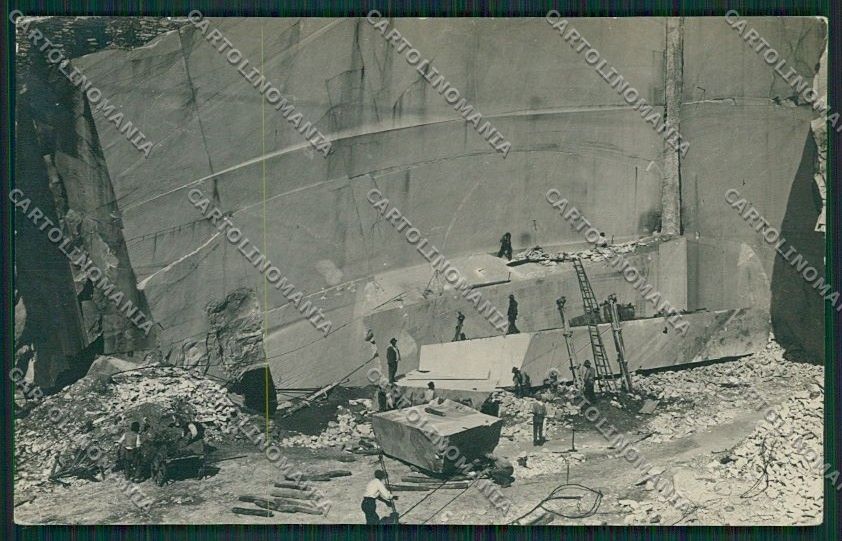 Massa Cave Marmo Foto cartolina QQ2980 – fronte