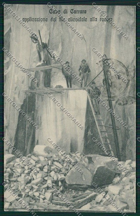 Massa Cave Marmo cartolina QQ2996 – fronte