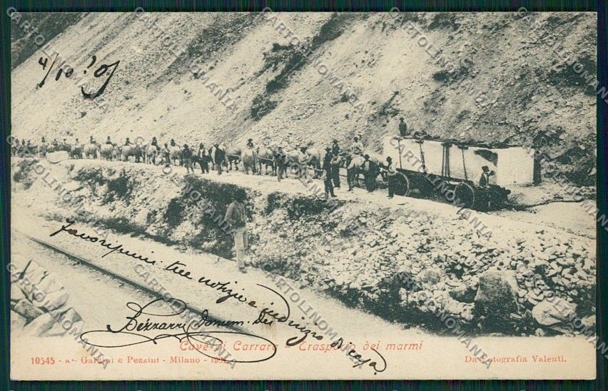 Massa Cave Marmo cartolina QQ3001 – fronte
