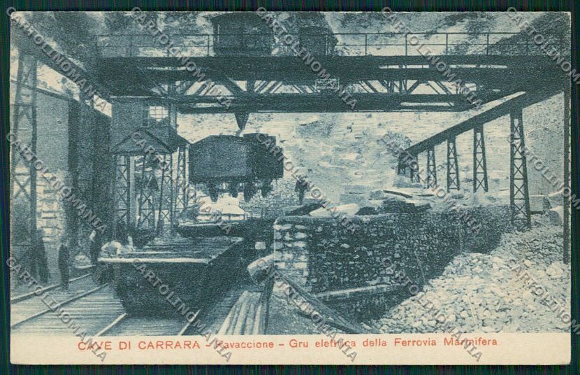 Massa Cave Marmo Ravaccione cartolina QQ3011 – fronte
