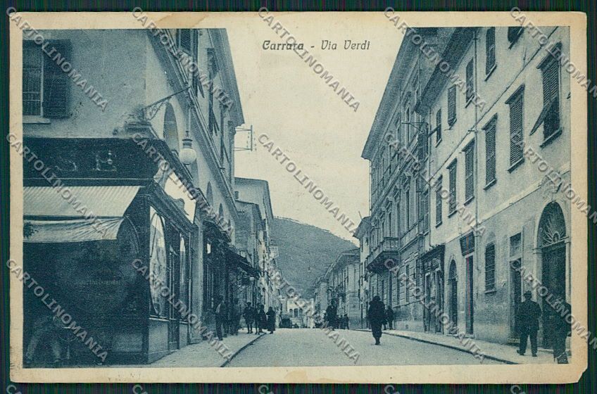 Massa Carrara PIEGA cartolina QQ3035 – fronte