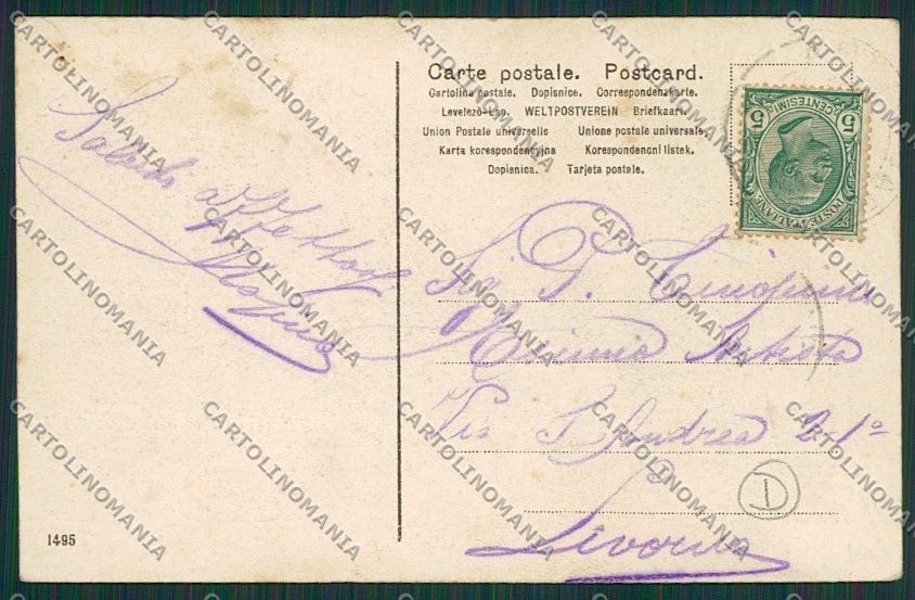 Massa Carrara cartolina QQ3037 – retro