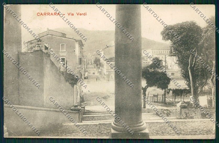 Massa Carrara PIEGHINE cartolina QQ3045 – fronte