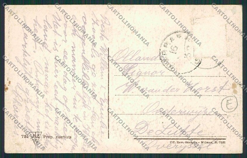 Massa Carrara PIEGA cartolina QQ3048 – retro