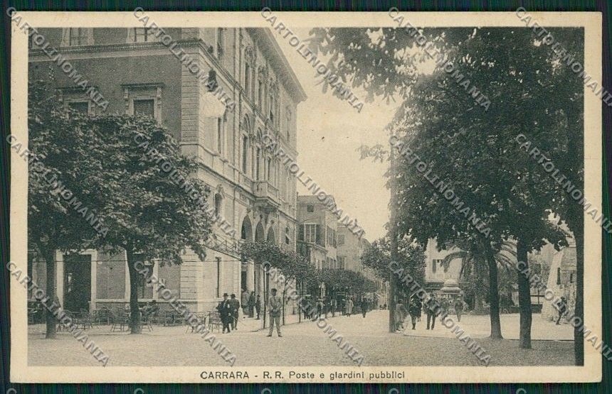 Massa Carrara Poste PIEGA cartolina QQ3053 – fronte