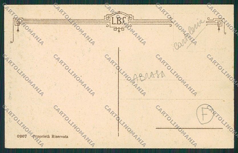 Massa Carrara ABRASA cartolina QQ3057 – retro