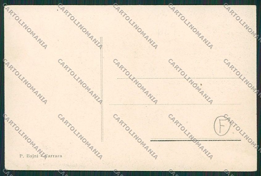 Massa Carrara cartolina QQ3058 – retro