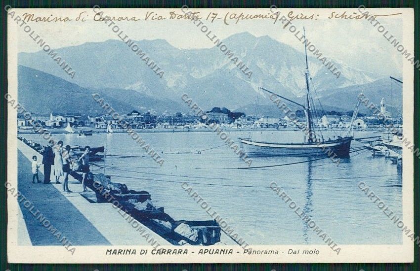Massa Carrara Marina di cartolina QQ3088 – fronte
