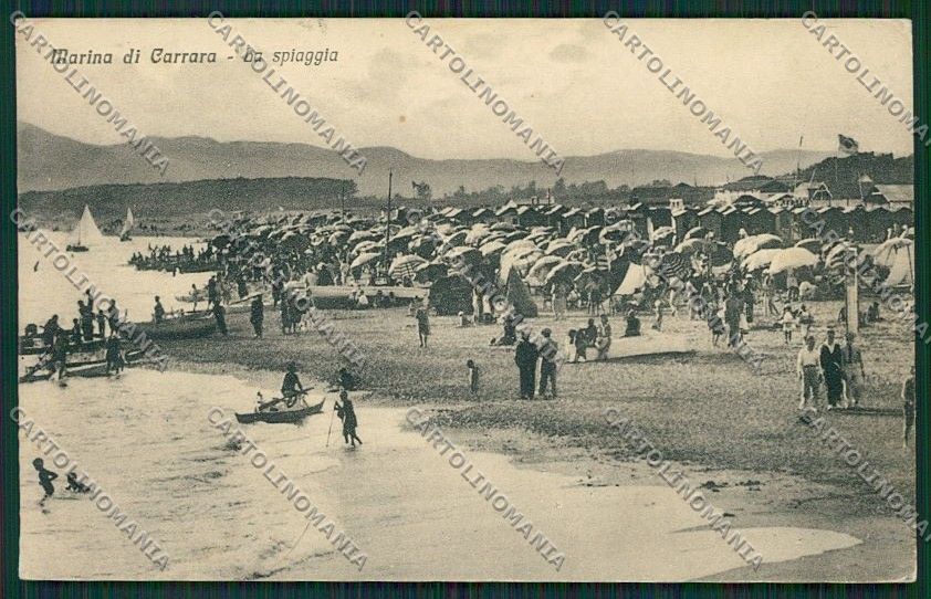 Massa Carrara Marina di cartolina QQ3089 – fronte