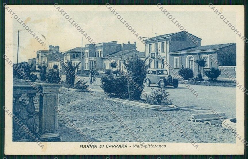 Massa Carrara Marina di Auto cartolina QQ3101 – fronte