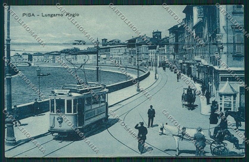 Pisa Città Tram cartolina QQ3139 – fronte