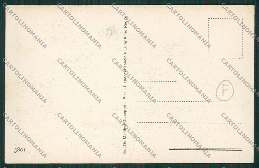 Pisa Città Alluvione 1920 cartolina QQ3147 – retro
