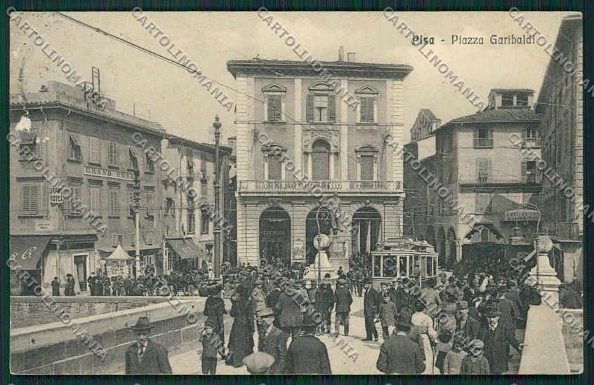 Pisa Città Tram cartolina QQ3153 – fronte