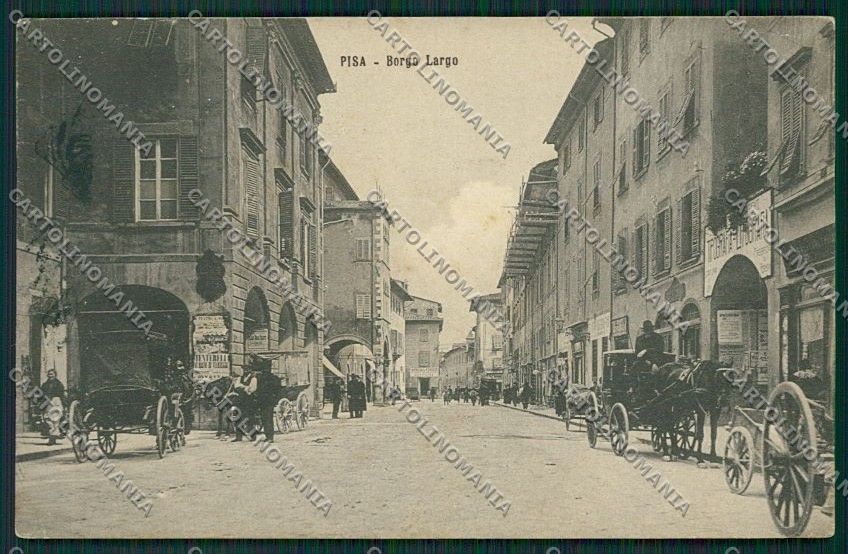 Pisa Città PIEGA cartolina QQ3160 – fronte
