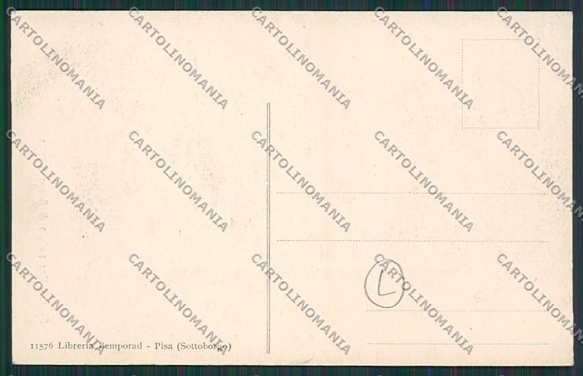 Pisa Città cartolina QQ3177 – retro